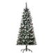 Árbol de Navidad Acero, PVC HOMCOM, hogar - decoración hogareña Árbol de Navidad Acero, PVC HOMCOM, hogar - decoración hogareña
