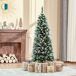 Árbol de Navidad Acero, PVC HOMCOM, hogar - decoración hogareña Árbol de Navidad Acero, PVC HOMCOM, hogar - decoración hogareña