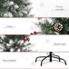 Árbol de Navidad Acero, PVC HOMCOM, hogar - decoración hogareña Árbol de Navidad Acero, PVC HOMCOM, hogar - decoración hogareña