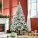Árbol de Navidad PVC, Acero HOMCOM, hogar - decoración hogareña Árbol de Navidad PVC, Acero HOMCOM, hogar - decoración hogareña