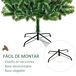 Árbol de Navidad PET, Metal HOMCOM, hogar - decoración hogareña Árbol de Navidad PET, Metal HOMCOM, hogar - decoración hogareña Verde
