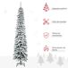 Árbol de Navidad PVC, Metal HOMCOM, hogar - decoración hogareña Árbol de Navidad PVC, Metal HOMCOM, hogar - decoración hogareña Verde