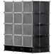 Armario Modular PP, Acero HOMCOM, hogar - muebles de recibidor 145 Armario Modular PP, Acero HOMCOM, hogar - muebles de recibidor 145 Multicolor