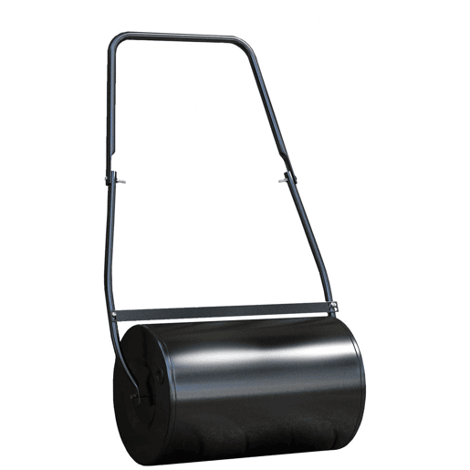 DURHAND Rodillo de Césped de Jardín Acero 38L Llena de Agua o Arena Medida de Rodillo F32x50cmAsa Desmontable