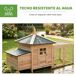 Gallinero de Madera Madera de Pino, Metal PawHut Gallinero de Madera Madera de Pino, Metal PawHut Marrón
