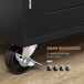 Carro de Cocina Madera de Caucho, MDF HOMCOM, hogar - cocina Carro de Cocina Madera de Caucho, MDF HOMCOM, hogar - cocina Negro