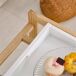 HOMCOM Carrito de Cocina Carrito de Servicio Doméstico de 4 Niveles con Una Bandeja Extraíble Estant HOMCOM Carrito de Cocina Carrito de Servicio Doméstico de 4 Niveles con Una Bandeja Extraíble Estant Blanco