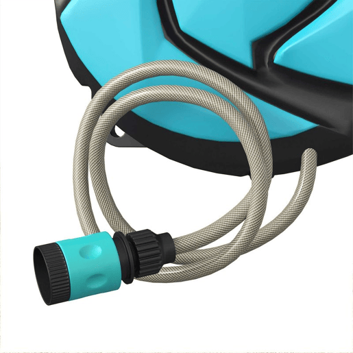DURHAND Carretel para Mangueira Retrátil de Irrigação 10m + 1m Sistema Automático de Carretel com Trava 29,5x16,5x33 cm Preto e Verde DURHAND Carretel para Mangueira Retrátil de Irrigação 10m + 1m Sistema Automático de Carretel com Trava 29,5x16,5x33 cm Preto e Verde