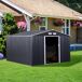 Caseta de Jardín Acero Galvanizado Outsunny 322 Caseta de Jardín Acero Galvanizado Outsunny 322 Gris