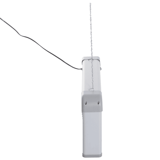 Outsunny Lâmpada Anti-Mosquitos Elétrica 30W Mata Mosquitos Elétrico Área 60 m² Seguro e Eficaz com Luz UV para Exterior e Interior 48,5x8,5x26,5cm Branco e Cinza