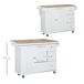 Carrito de Cocina HOMCOM, hogar - cocina Carrito de Cocina HOMCOM, hogar - cocina Blanco