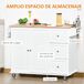 Carrito de Cocina HOMCOM, hogar - cocina Carrito de Cocina HOMCOM, hogar - cocina Blanco