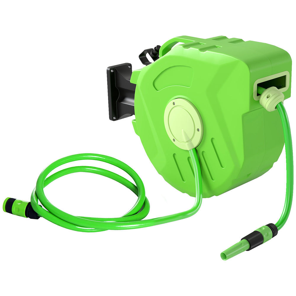 Carrete para Manguera PP, PVC Outsunny
