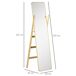 Espejo de Pie Vidrio, Madera de Pino, MDF HOMCOM 40x35 Espejo de Pie Vidrio, Madera de Pino, MDF HOMCOM 40x35 Marrón