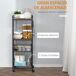 Carro de Cocina MDF, Metal HOMCOM, hogar - cocina Carro de Cocina MDF, Metal HOMCOM, hogar - cocina Multicolor