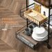 Carro de Cocina MDF, Metal HOMCOM, hogar - cocina Carro de Cocina MDF, Metal HOMCOM, hogar - cocina Multicolor