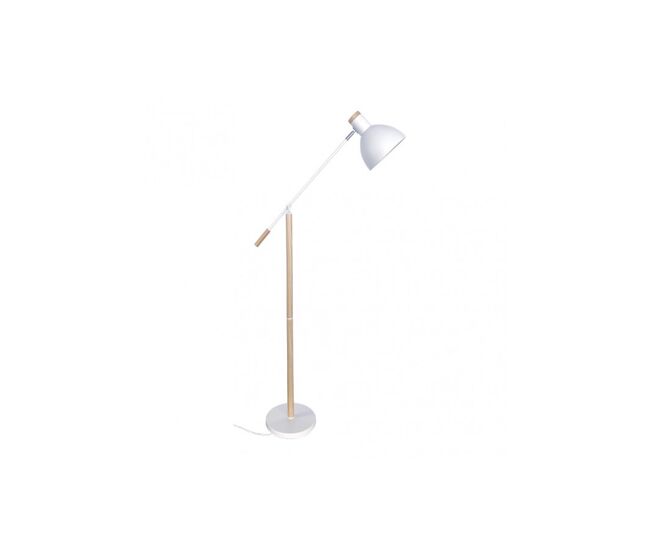 Lampara de pie madera color natural serie biel 25cm