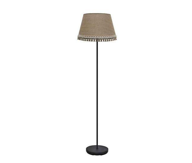 Lampara de pie metal color negro serie ada 40cm