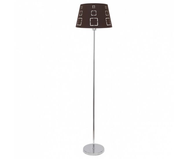 Lampara de pie metal color marron serie celaya 40cm