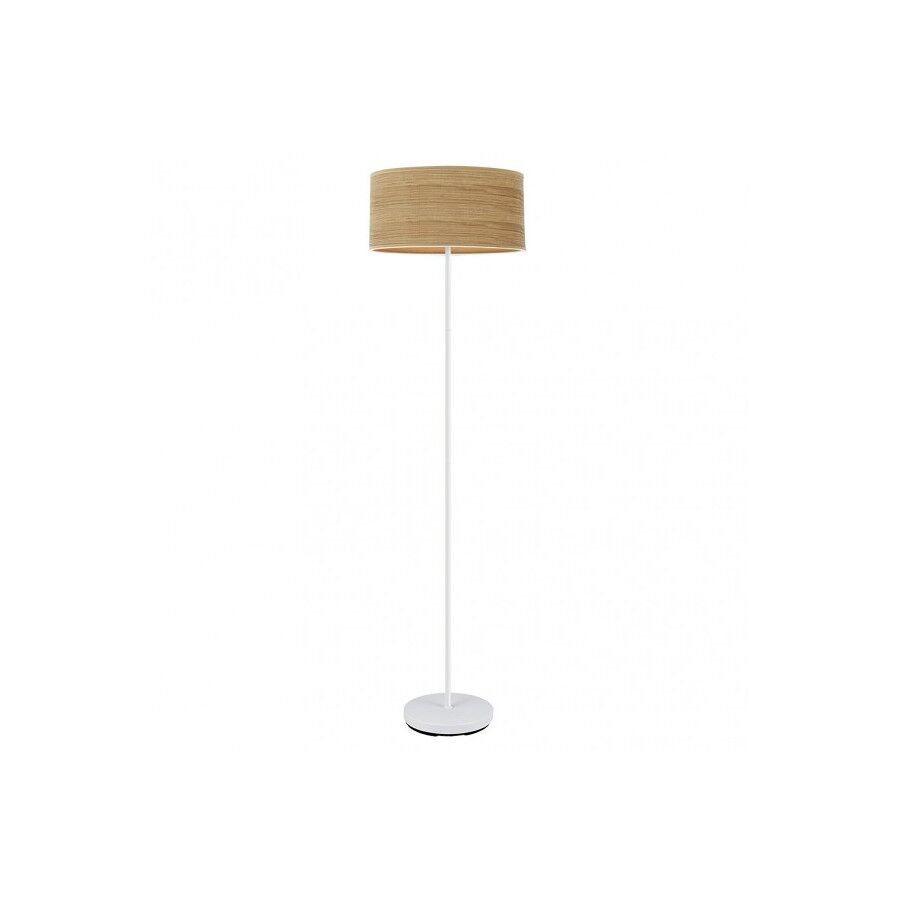 Lampara de pie metal color blanco serie jerte 40cm