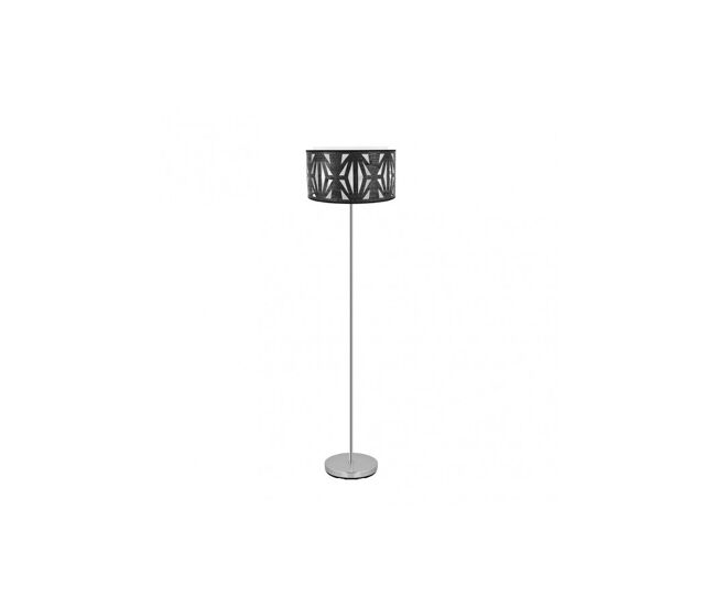Lampara de pie metal color cromo serie katerina 40cm