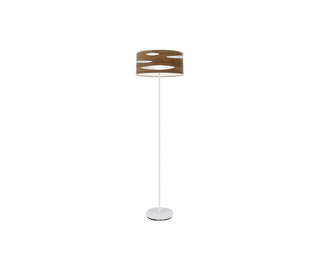 Lampara de pie metal color blanco serie odra 40cm