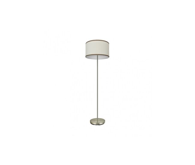 Lampara de pie metal color cuero serie soprano 40cm