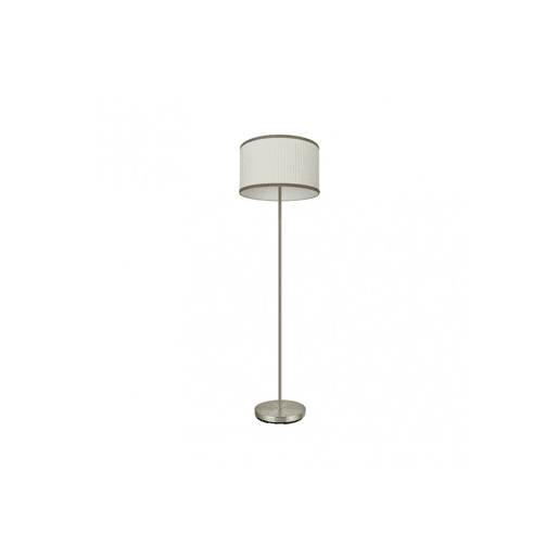candeeiro de pé metal cor couro série soprano 40cm