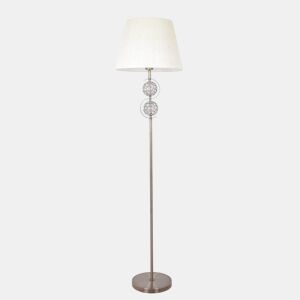 candeeiro de pé metal cor couro série honduras 38cm