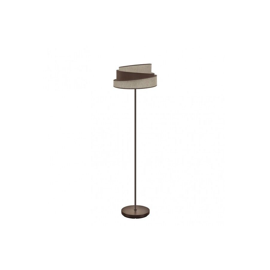 Lampara de pie metal color marron serie hara 40cm