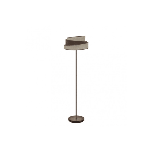 candeeiro de pé metálico cor castanha série hara 40cm candeeiro de pé metálico cor castanha série hara 40cm