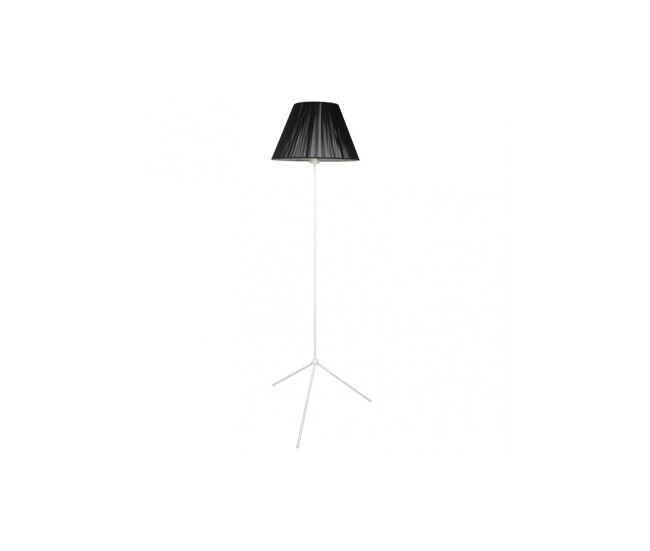 Lampara de pie metal color blanco serie trip4 40cm