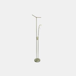 candeeiro de pé em metal dourado série betelgeuse 25,5cm