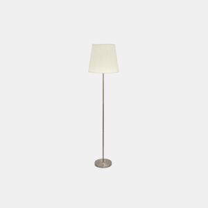 candeeiro de pé metal cor couro série maldãvas 40cm