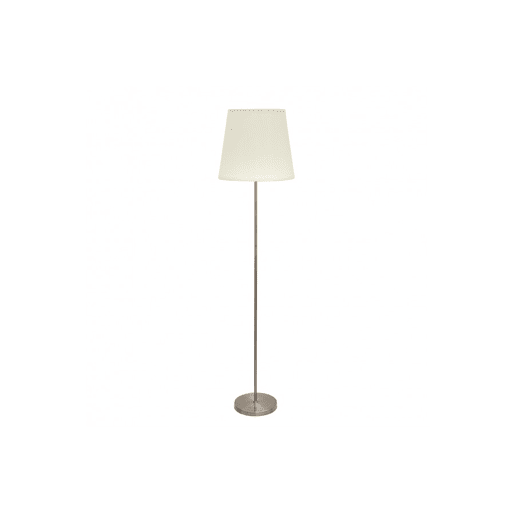candeeiro de pé metal cor couro série maldãvas 40cm