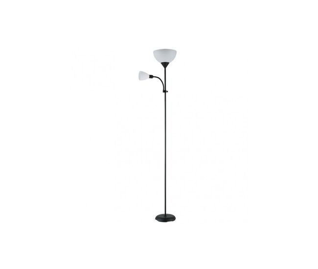 Lampara de pie metal color blanco serie rigel 34cm
