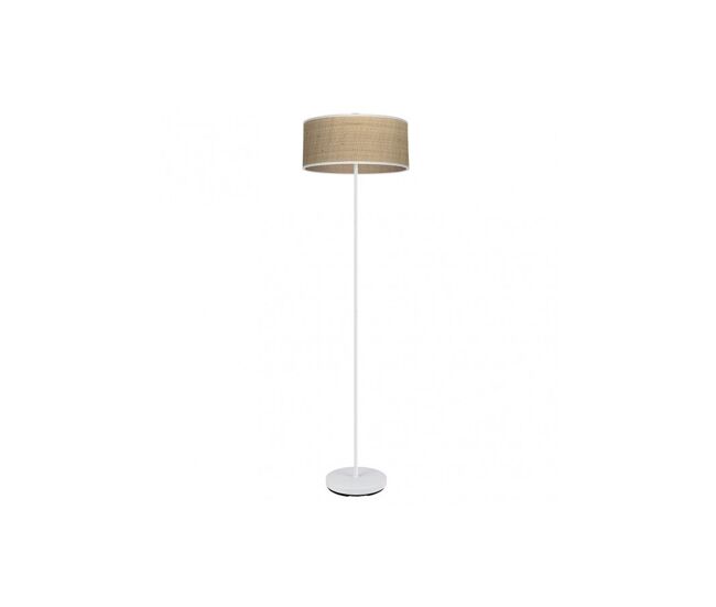 Lampara de pie metal color blanco serie jerte 40cm