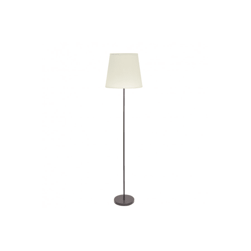 candeeiro de pé metálico cor castanha série maldãvas 40cm