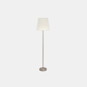 candeeiro de pé em metal dourado série maldãvas 40cm