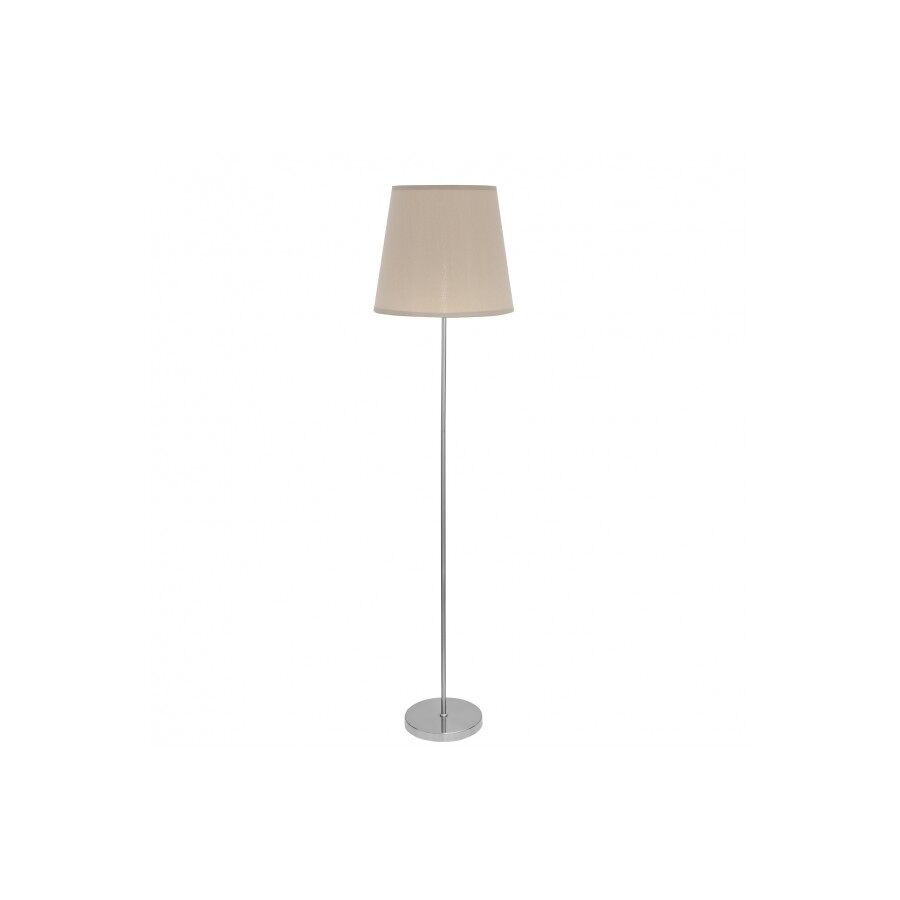 Lampara de pie metal color niquel serie maldã­vas 40cm