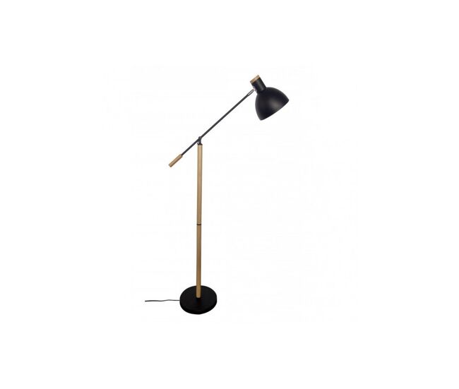Lampara de pie madera color natural serie biel 25cm