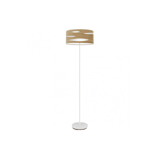 candeeiro de pé em metal branco série odra 40cm candeeiro de pé em metal branco série odra 40cm