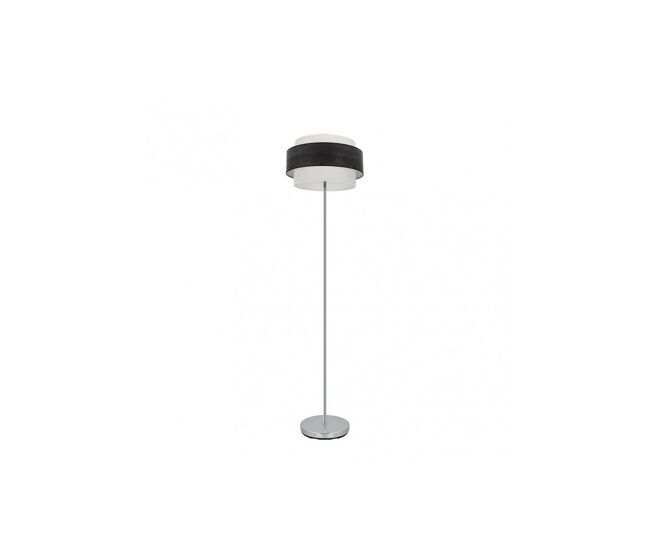 Lampara de pie metal color negro serie myriam 40cm