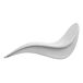 Chaise Longue De Fibra De Vidrio VENERE Chaise Longue De Fibra De Vidrio VENERE Blanco
