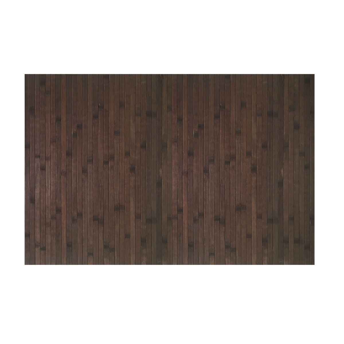 Bamboo cool - alfombra bambú wengé, sin ribete y antideslizante, 160x240cm