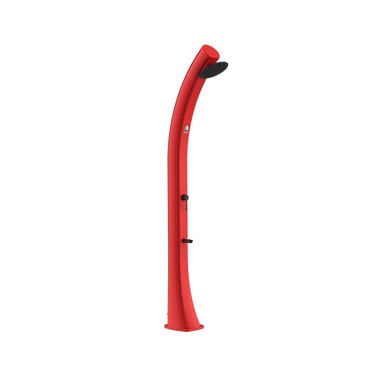 Gran Ducha Solar Roja SOLE-XXL