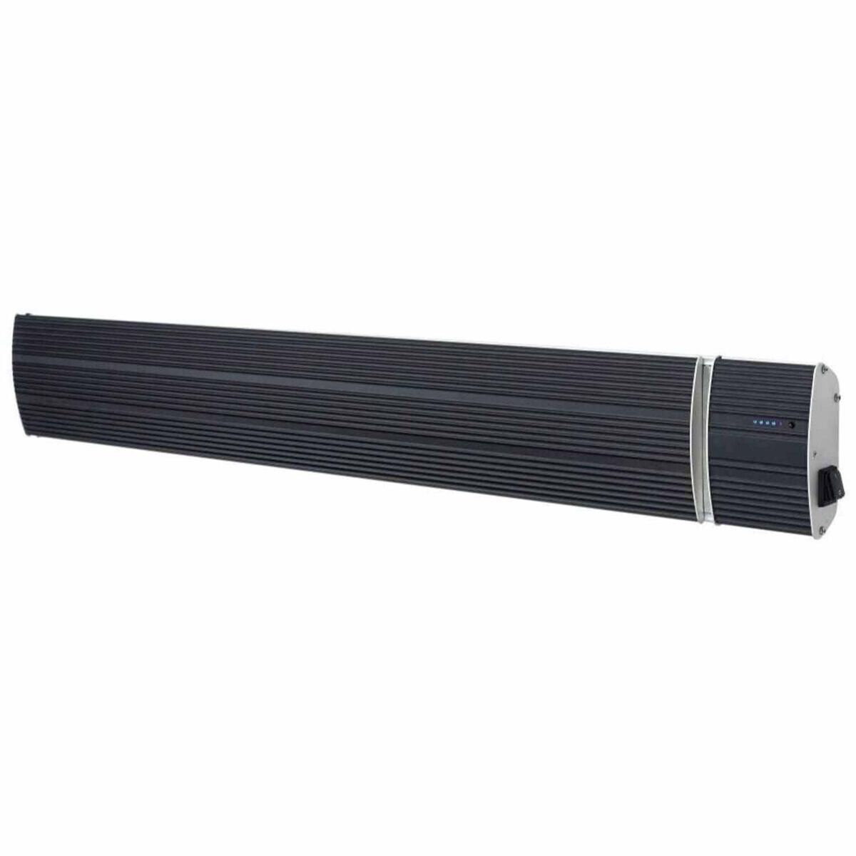 Radiador Mural De Infrarrojos Negro CALORE-NERO-2400