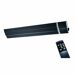 Radiador Mural De Infrarrojos Negro CALORE-NERO-2400 Radiador Mural De Infrarrojos Negro CALORE-NERO-2400 Negro