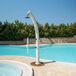 Ducha Solar De Aluminio Blanca DAFNE Ducha Solar De Aluminio Blanca DAFNE Blanco