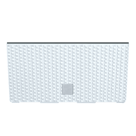 Gardiner para Balcon Rato Case, Dimensões (mm) 395x185x195, cor branca